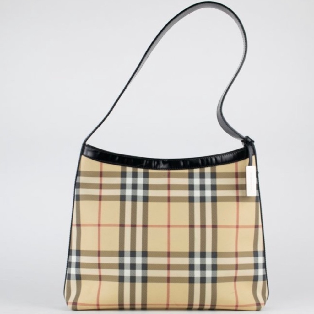 Authentic Burberry London Nova Check Shoulder Bag